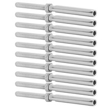 10Pcs Thread Swage Lag Screw Stainless Steel Cable Railing Hardware Swage Lag