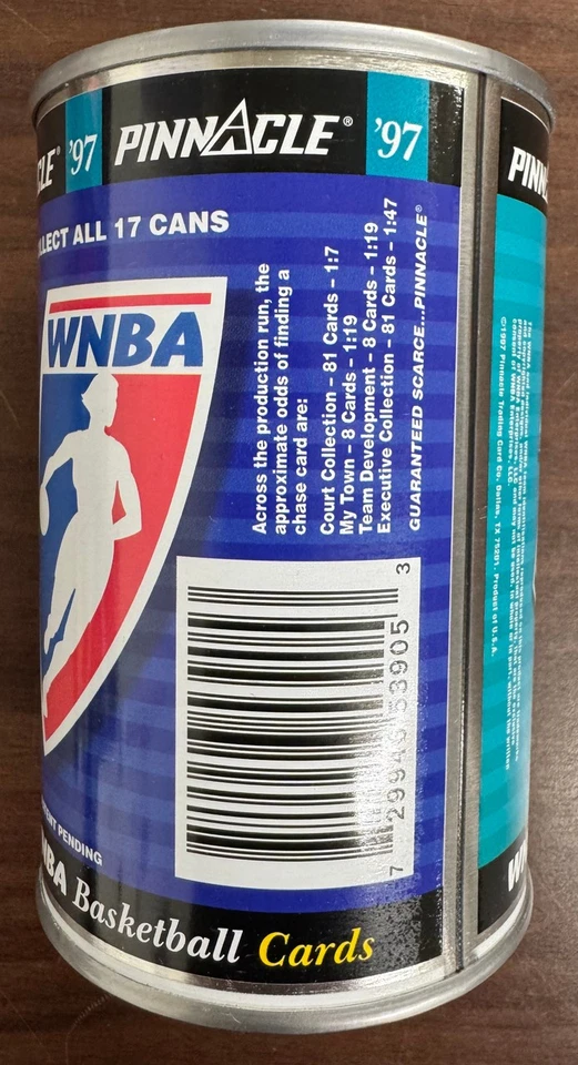 1997 Pinnacle WNBA Inside Can Inaugural Edition Factory Sealed Charlotte Sting - Image 3 of 4