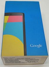 NEW Open Box Google Nexus 5 Phone LG-D820 16GB Black Unlocked N1962 C9