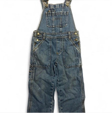 Osh Kosh B  Gosh Boy Girl Unisex Denim Overalls Size 4T