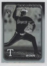 2024 Topps Chrome Update Negative Refractor Cole Winn #USC80 19b1