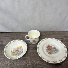 Royal Doulton Fine Bone China Bunnykins 3-Piece Set: Cup, Bowl and Plate