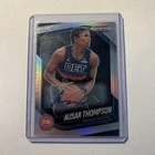 2024-25 Panini Prizm Black AUSAR THOMPSON Silver Auto #90 Pistons
