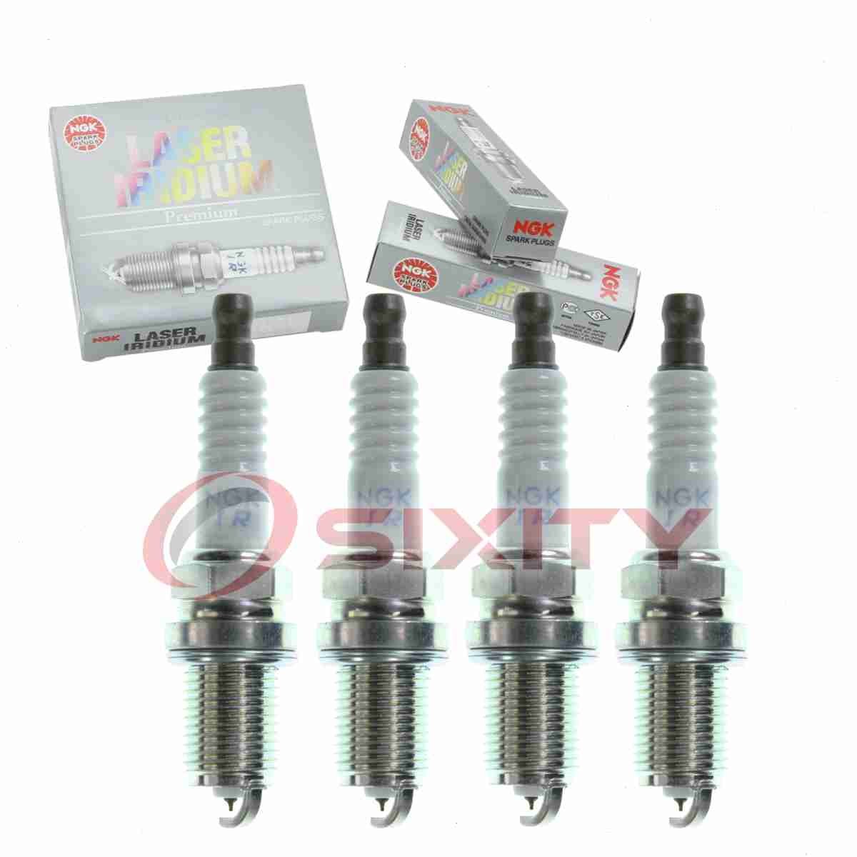 4 pc NGK Laser Iridium Spark Plugs for 2000 Chrysler Cirrus 2.0L L4 Ignition xv