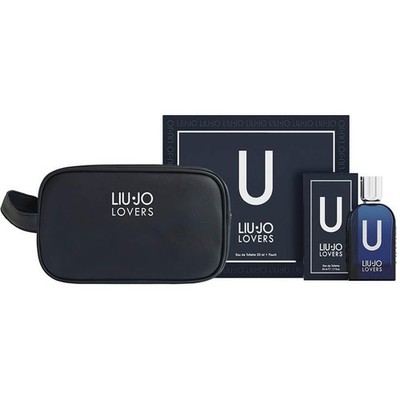Liu Jo Lovers Geschenkbox Herren Parfum U EDT 50ml mit nachtblauen Beuteln