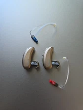2X_ AUDEO PARADISE P70-13T DIGITAL HEARING AIDS, MILD TO SEVERE HEARING LOSS.