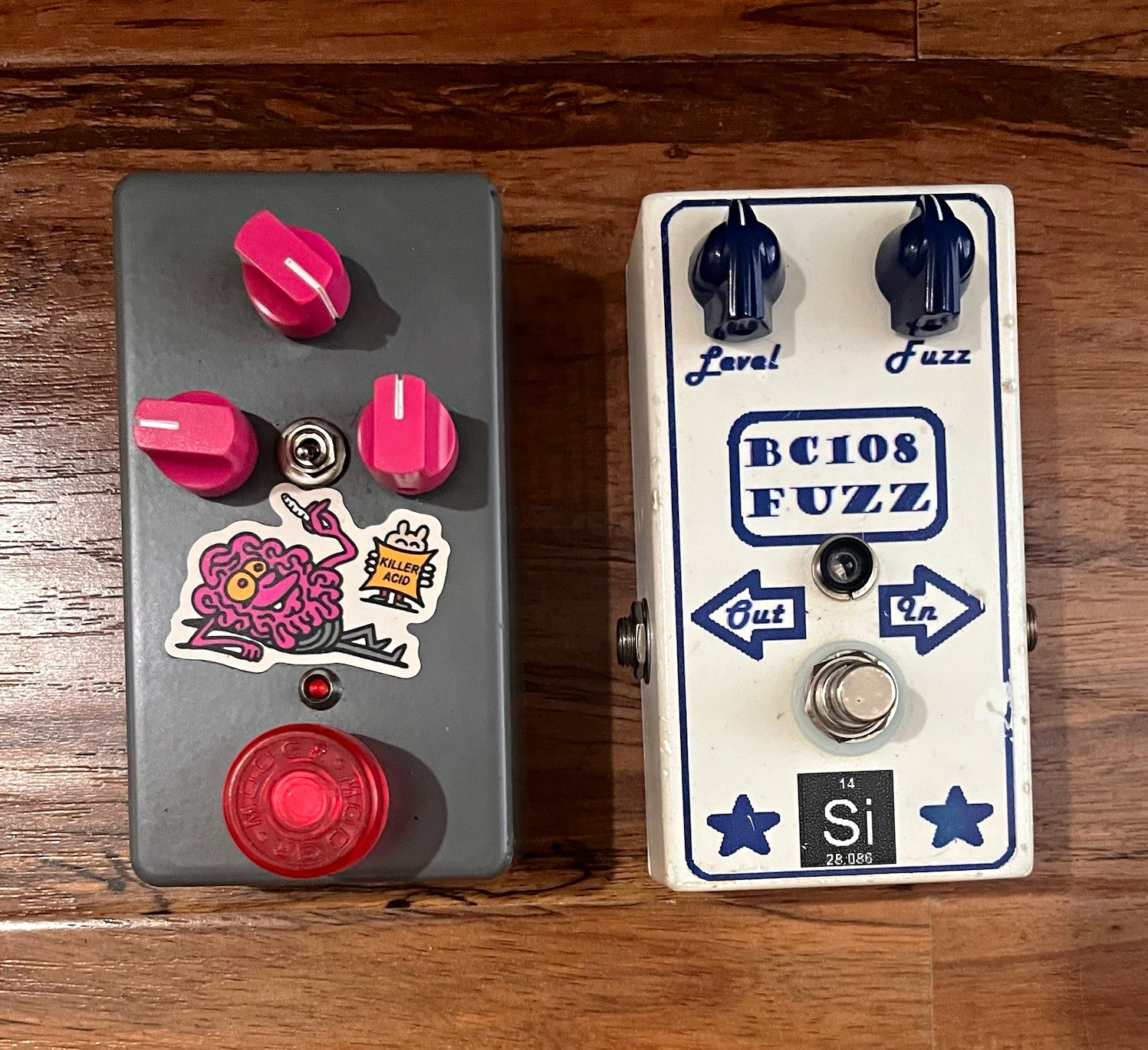 Guitar Fuzz Pedal Clones BC108 Wampler Velvet v2 Muff Analog
