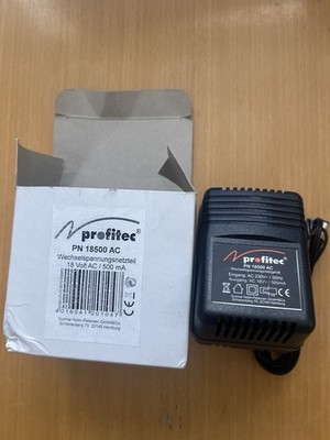 Profitec PN 18500 AC Wechselspannungsnetzteil 18 Volt AC/500 mA