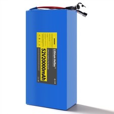 52V 20Ah Li-ion Battery For E-Scooter E-Bike High Capacity BMS Protection