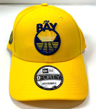 Golden State Warriors NBA NE 2019 "City Series" Adjustable Hat ~Gold