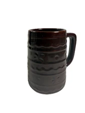 Hull Marcrest Brown Daisy Dot Stoneware Mug Vintage Vintage Marcrest Daisy Dot