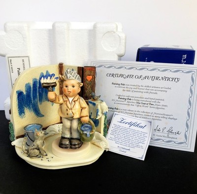Hummel #1019-D Painting Pals Scape #2040 One Coat Or Two ~Millennium  MIB ~ COAs