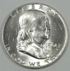 1961-D Franklin Half Dollar Nice BRILLIANT UNCIRCULATED Silver 50c