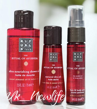 Rituals The Ritual of Ayurveda Mini Natural Dry Oil, Mist and Shower Oil New