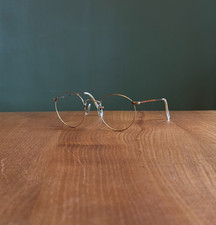 Algha Savile Row Glasses Gold Filled Rare Vintage Frames Spectacles