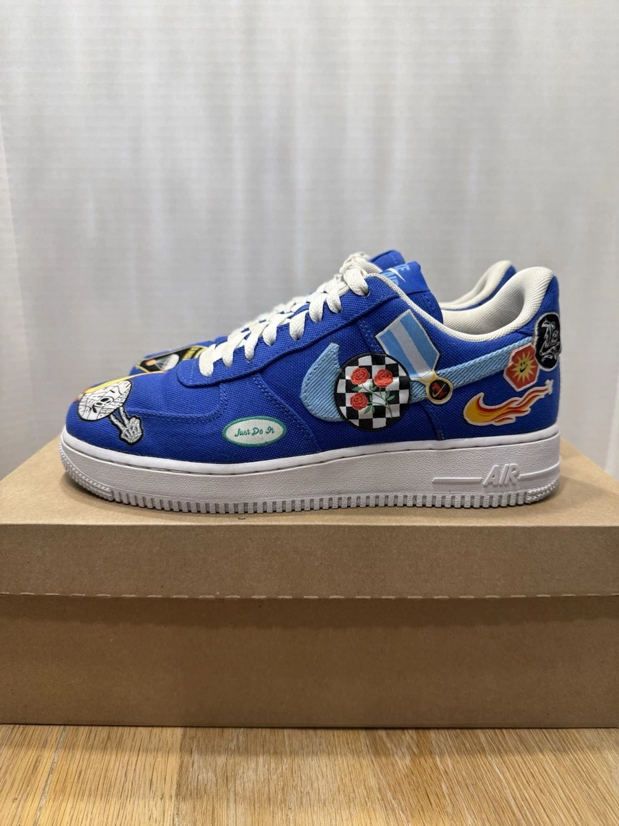 靴 Nike Air Force 1 Low '07 \"Patched Up\" Nike Air Force 1 Low '07 PRM Los Angeles Patched Up (GS) - DX2308