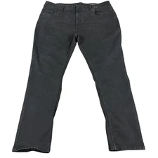 The Perfect Jean NYC Jeans Mens 42x30 Black Slim Fit Stretch Modern Denim Pants