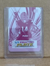 Xavier White 2024 Leaf Football 1/1 Printing Plate