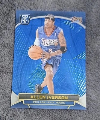 JERSEY COLOR & # PARALLEL MATCH ALLEN IVERSON 2024-25 PANINI CERTIFIED /199  1/1