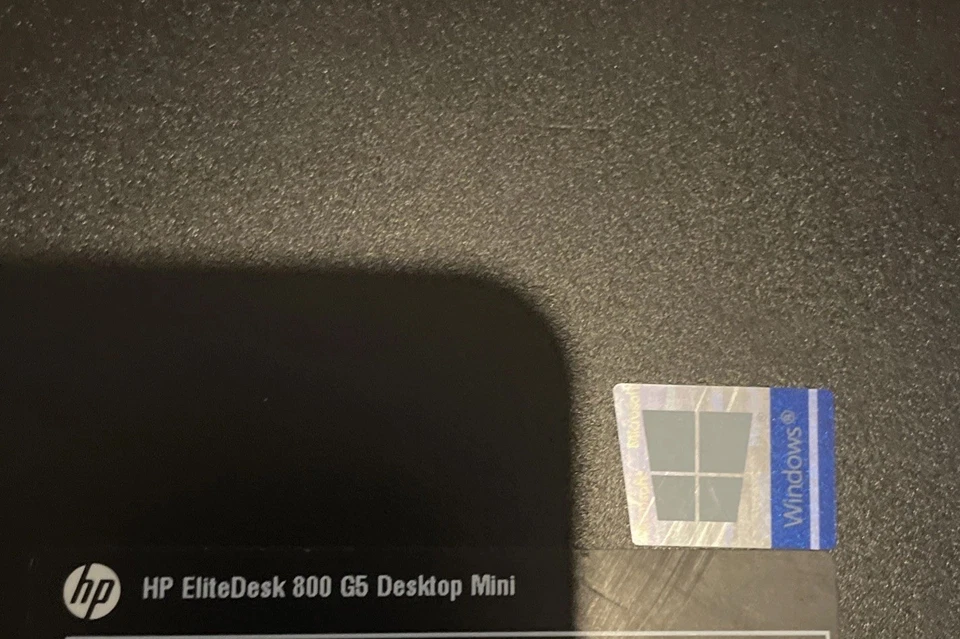 HP EliteDesk 800 G5 DM Desktop mini-Intel Core i5 9th Gen - 16GB RAM - GB SSD - Image 3 of 4