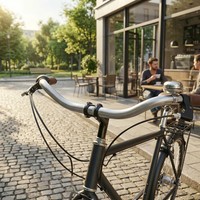 Ergotec LenkerbüGel Moon Cruiser Stahl Ø 25,4 Mm 610 Mm Alu-Look 53°
