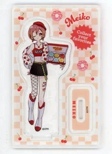 VOCALOID Acrylic Stand Daiso MEIKO Diner Pattern 11x6.5cm Collectible
