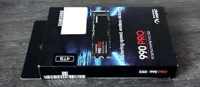 Samsung 990 PRO 4TB, Internal, M.2 (MZV9P4T0BAM) Solid State Data