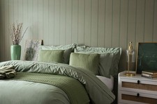 500 Thread Cotton Rich Sateen Bed Linen Sage Green  All Variations and Sizes