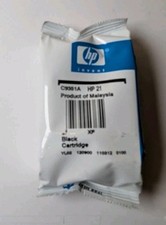 HP 21 Black Ink Cartridge Genuine OEM C9351A New Sealed No Box 