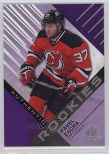 2016-17 SP Game Used Authentic Rookies Purple Pavel Zacha #102 1os2