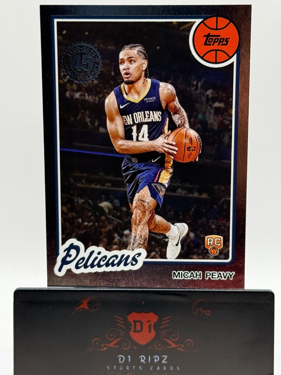 2025-26 Topps Flagship 45th Anniversary Micah Peavy (RC) #80Bk-83