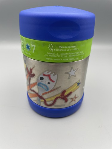 NEU Thermoskanne Funtainer Stahl Lebensmittel Glas Behälter Disney Pixar Toy Story 4 10oz - Bild 2 von 5