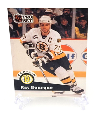 1991-92 Pro Set Hockey Ray Bourque Boston Bruins #567 HOF | eBay