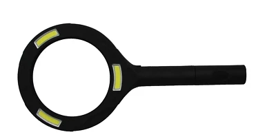 KH-SECURITY Lupe LED Beleuchtung 5-fach Vergrößerung Vergrößerungsglas Leselupe Lesehilfe