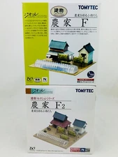 Tomytec Diorama Collection Building Collection F＆F2  Set of 2 Farmer