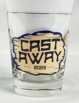Cast Away 2023 Mai Tai Glass Luau Lads Tiki Bar Cocktail Barware Drinking Glass