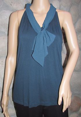 Chemisier Sans Manches Cable & Gauge - Femme Petite L - Bleu Canard - NEUF Avec étiquette