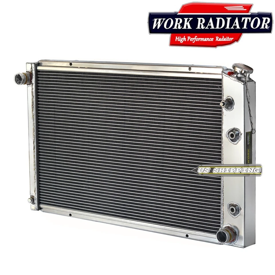 716 Aluminum Radiator For 1973-1987 Chevy C/K C10 C20 C30 K10 Pickup V6 V8 Gas — 第 2/4 张图片