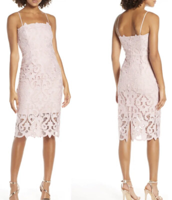 chinese dress ladies Bardot Lina Lace Dress in Pink Rose Size 4 – Ernest Grace
