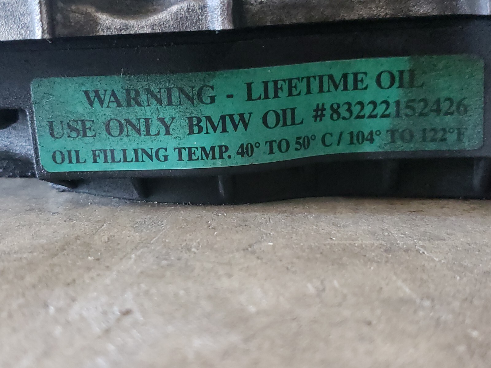 20092013 BMW X5M E70 LCI XDRIVE V8 4.4 AUTOMATIC TRANSMISSION 8HP70X