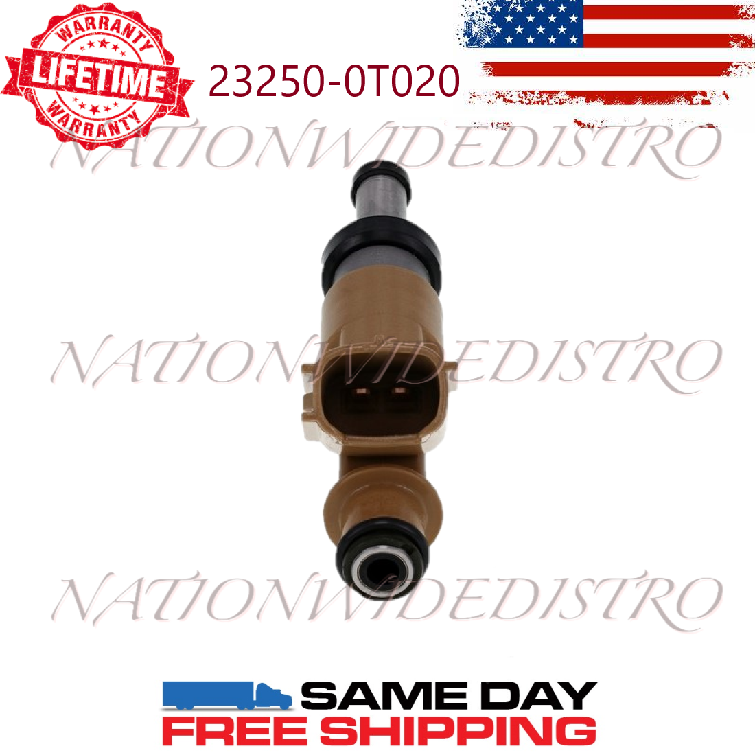 4XOEM Denso FUEL INJECTORS FOR 0919 Toyota Corolla Matrix Pontiac Vibe