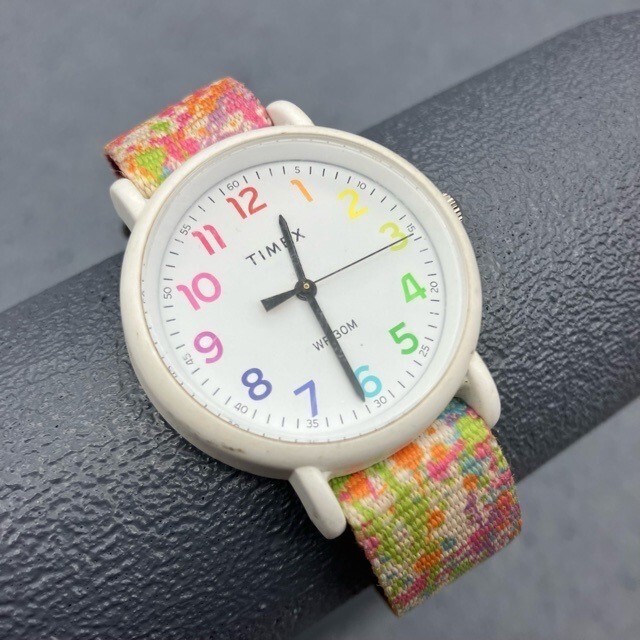 Timex Watch As Is Color Rush Splash Weekender Unisex Womens 