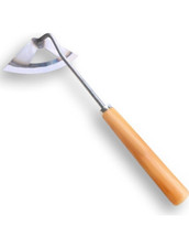 Hoe Gardening Tools Hollow Hoe for Weeding 14-Inch Weed Removal Tool for Yard Wi