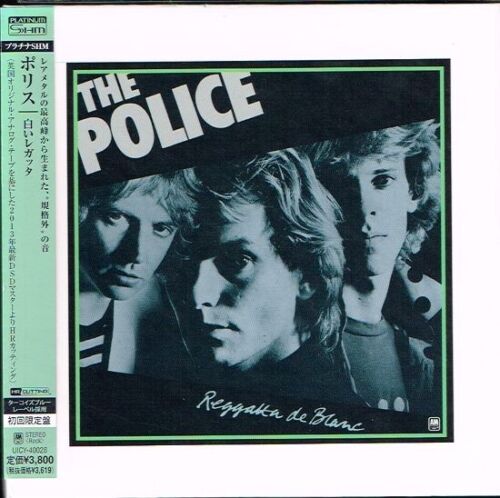 The Police "Reggatta De Blanc" Japan Mini LP Platinum SHM-CD w/OBI - Afbeelding 1 van 1