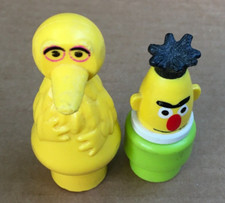 Vtg BIG BIRD  BERT Little People Fisher Price Muppets Inc