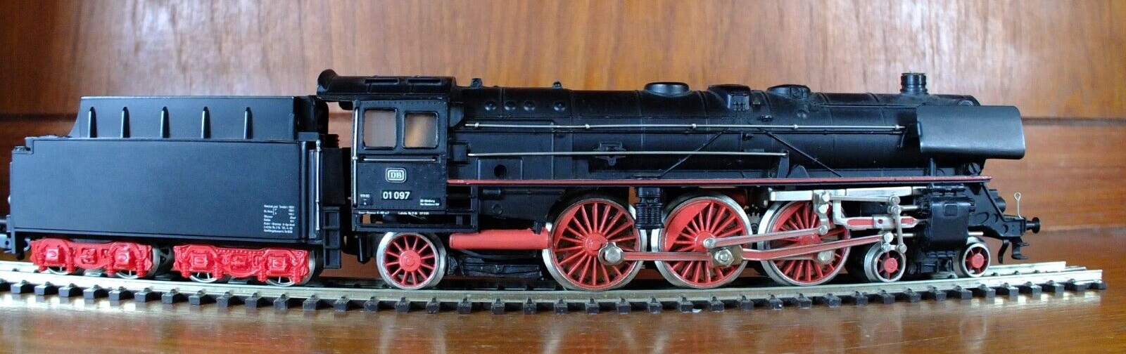 Marklin 3048 Locomotiva a Vapor Classe BR 01 Rodagem 2`C1` DB Com