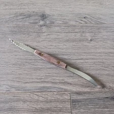 NORPRO  Squirtless Grapefruit Knife Stainless Steel Double Bladed Patented VTG