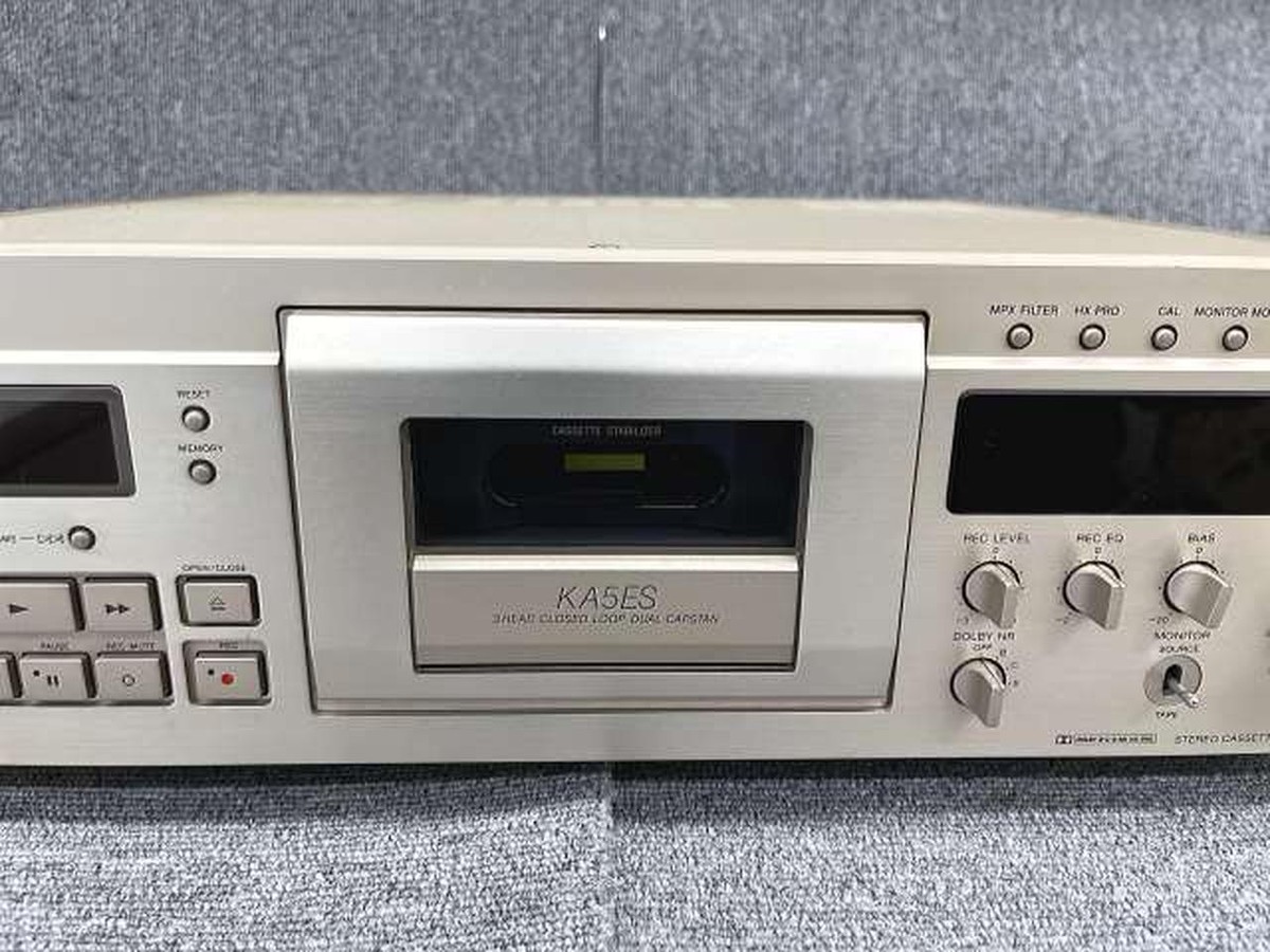 SONY カセットデッキ TC-KA7ES リモコン付き ジャンク品 SONY カセットデッキ TC-KA7ES リモコン付き ジャンク品 SONY カセット