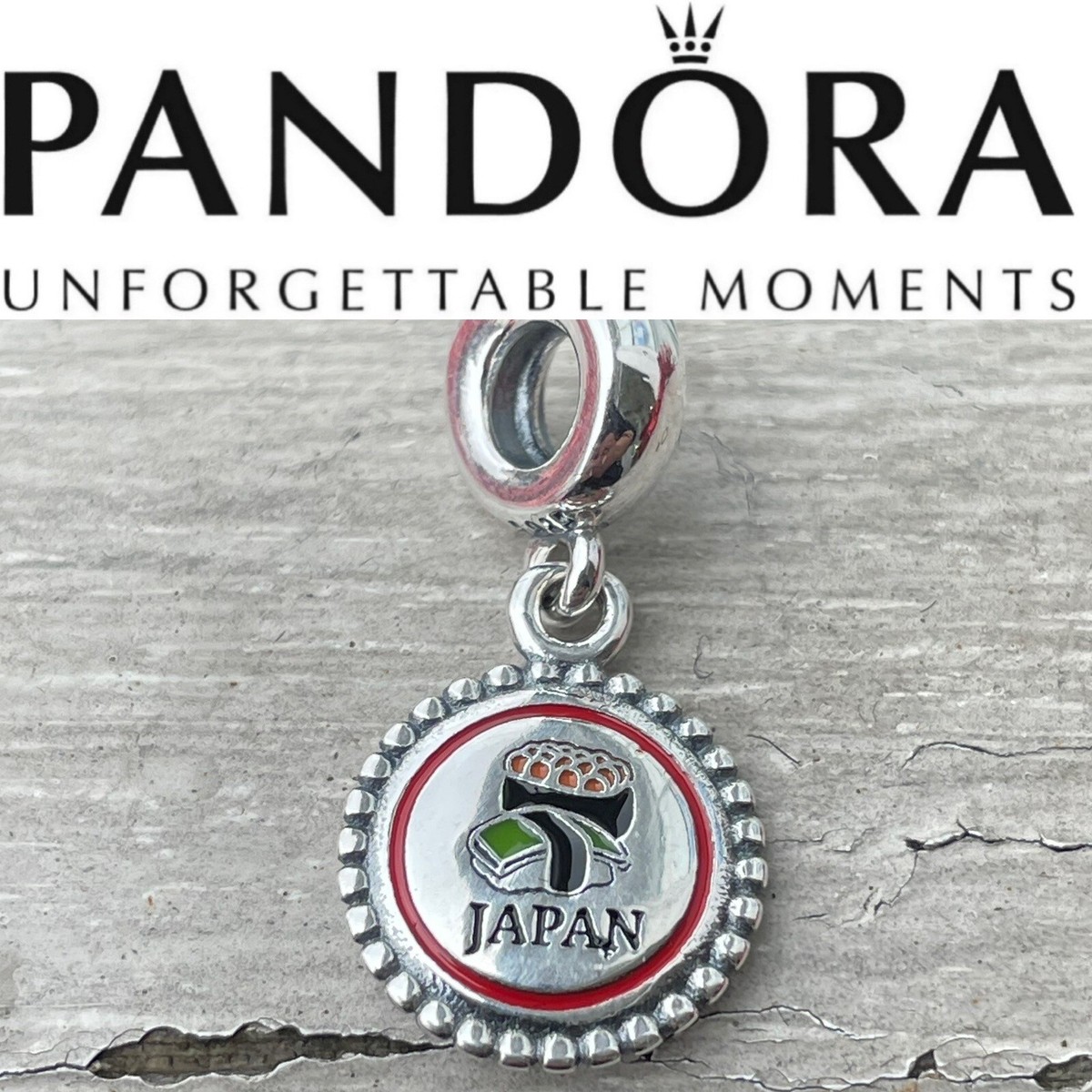 NEW Pandora Japan Country Exclusive Green Tea Bread & Mandarin