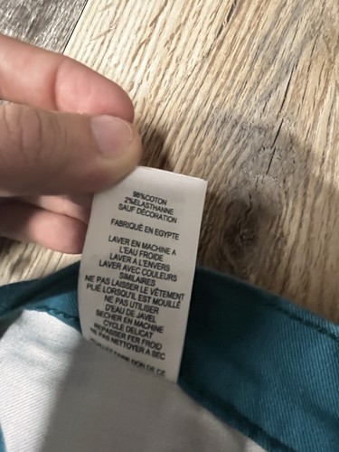 LEVI'S 510 Skinny Fit Jeans Boy's Size 12 Reg Spruce Green Stretch Denim NWT - Picture 12 of 15